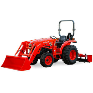Rentalex Tractor 30HP with Loader and Box Blade