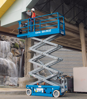Genie 26" Narrow EL Scissor Lift GS2632 - Rentalex of Hudson