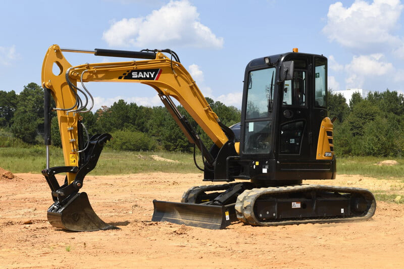 Sany SY60C Excavator Sany SY60C Compact Excavator with Thumb