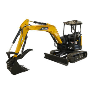 MINI EXCAVATOR SY35U W/THUMB - 4 TON