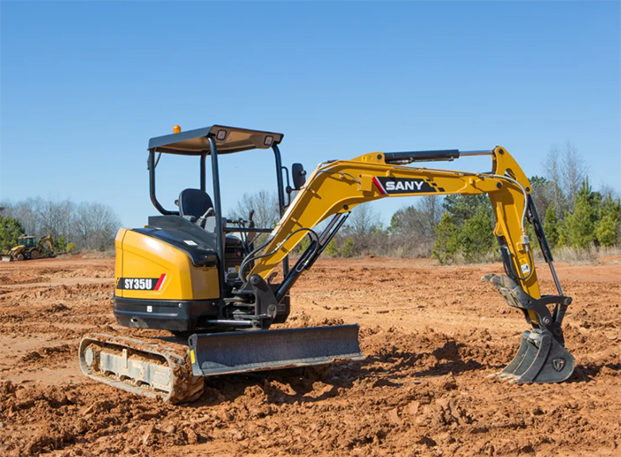 Sany SY35U Mini Excavator Sany SY35U Mini Excavator w/ Thumb