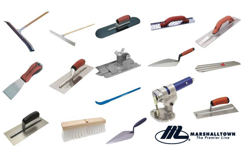 New MarshallTown Concrete Tools & Masonry Supplies for Sale Rentalex