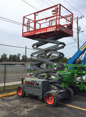 Skyjack SJ6832 RTE Rough Terrain Scissor Lift