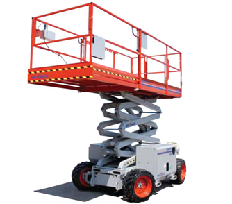 Skyjack Rough Terrain Scissor Lift Model SJ6832 RT Skyjack Rough Terrain Scissor Lift Model SJ6832 RT