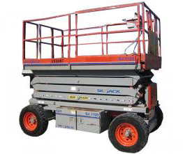 Skyjack SJ7135 Four-Wheel Scissor Lift Skyjack SJ7135 Four-Wheel Scissor Lift