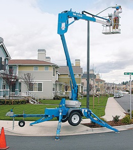 Genie TZ34DC Tow Behind Boomlift Genie TZ34DC Tow Behind Boomlift