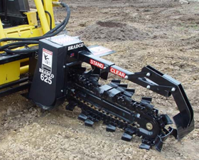 Bradco 625 Trencher Attachment Bradco 625 Trencher Attachment