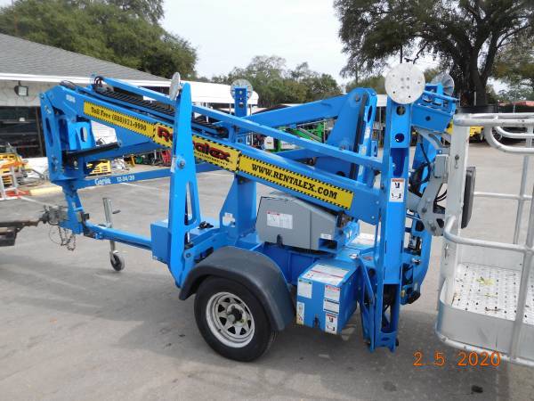 Boomlift Towbehind 34 Genie TZ34DC