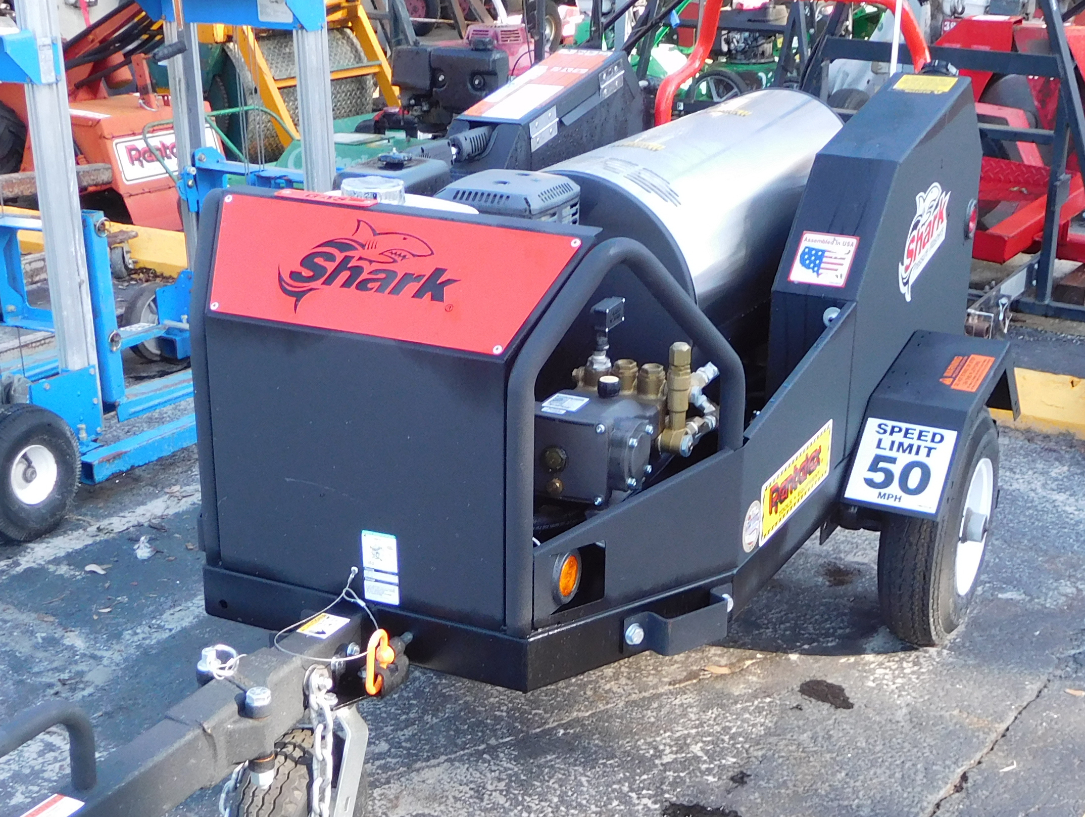 Shark Towable 4000 PSI Towable Hot Water Washer