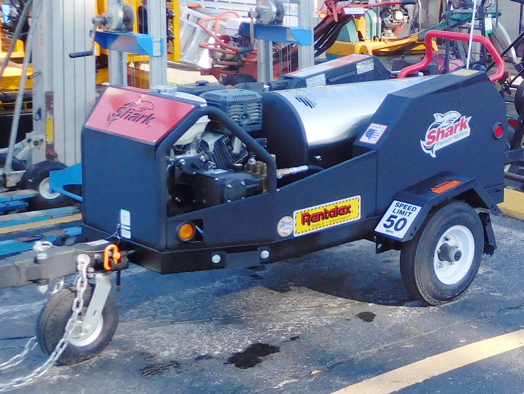 Shark Towable 4000 PSI Towable Hot Water Washer