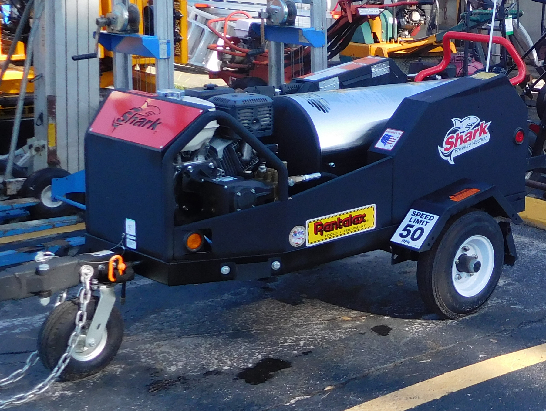Shark Towable 4000 PSI Towable Hot Water Washer