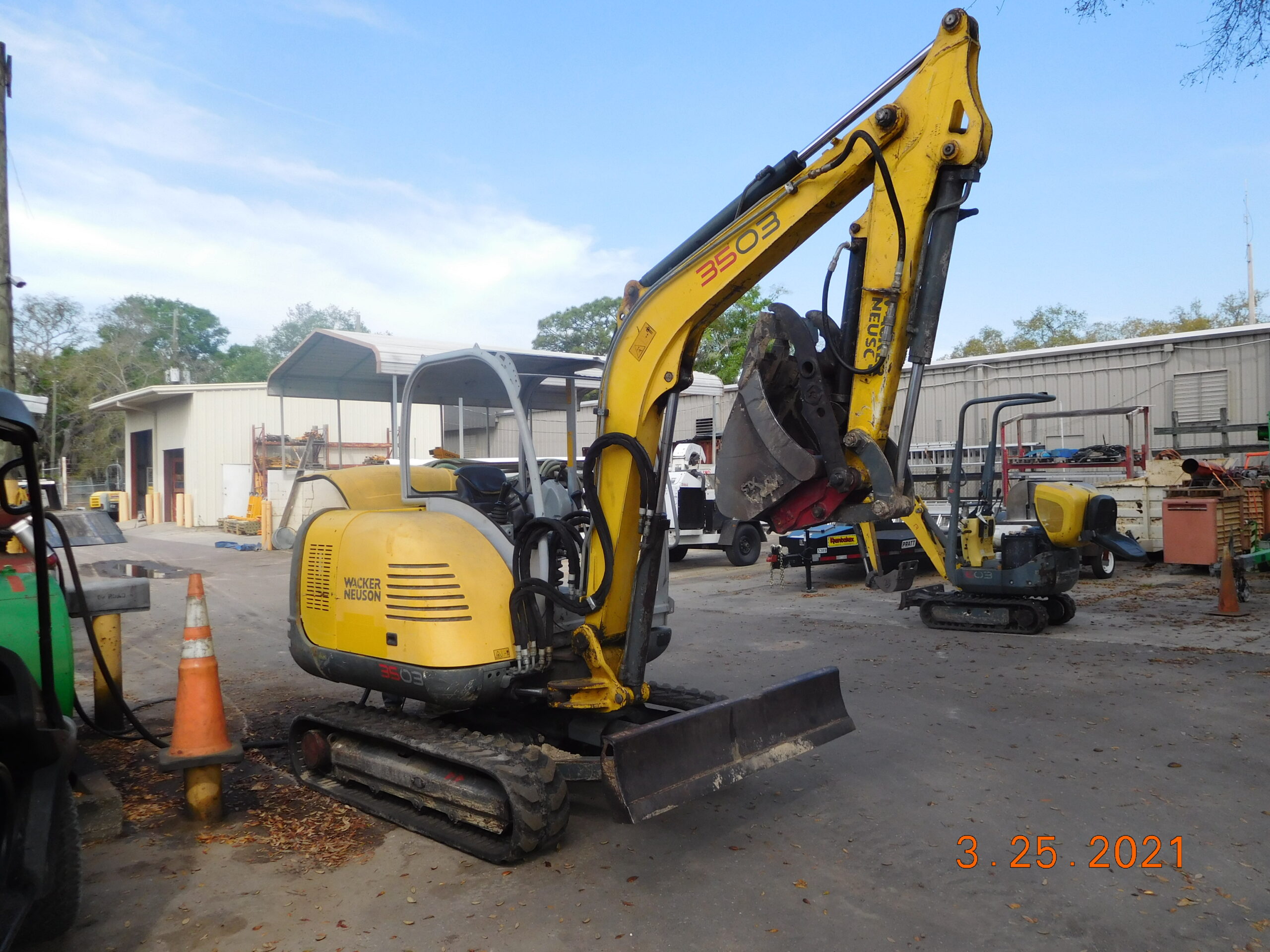 Wacker Neuson Model 3503 Mini Excavator