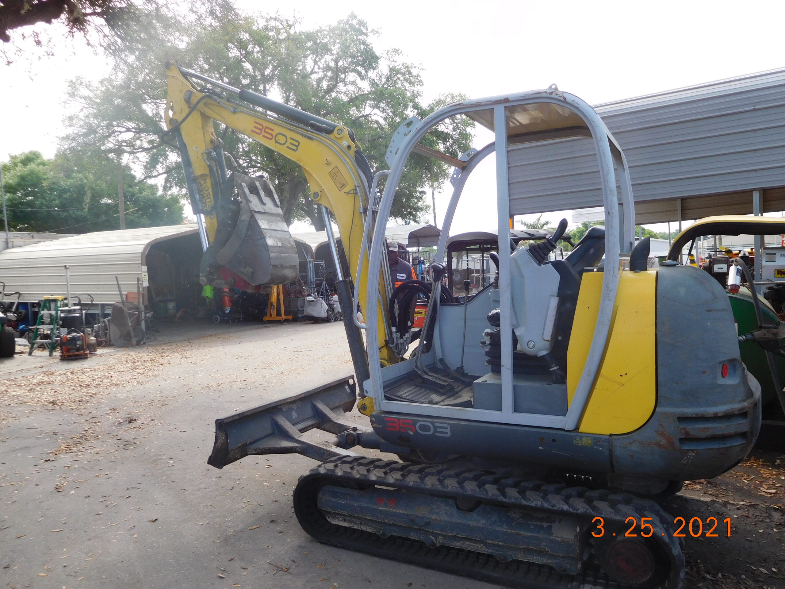 Wacker Neuson Model 3503 Mini Excavator
