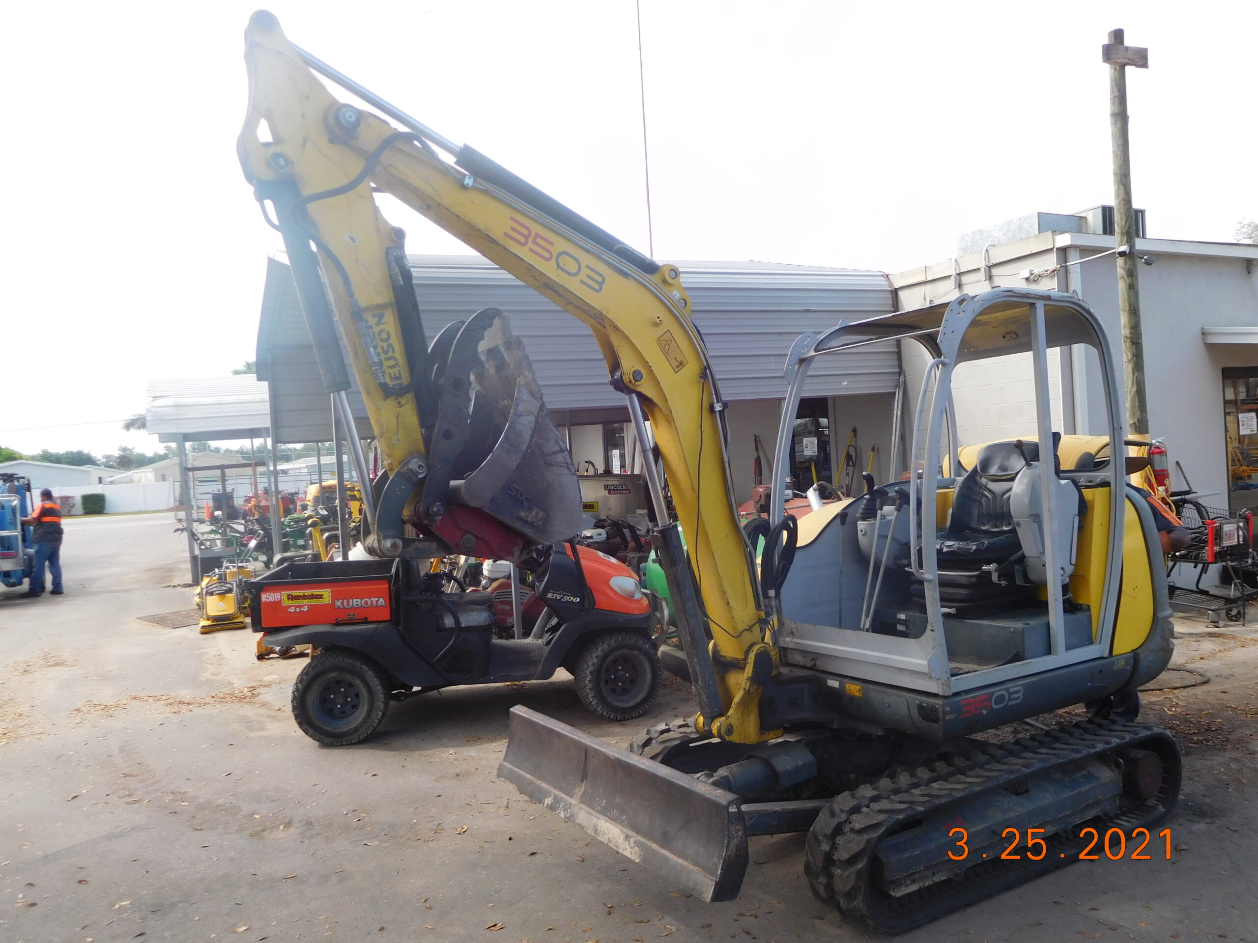 Wacker Neuson Model 3503 Mini Excavator