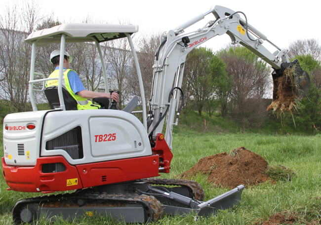 takeuchi mini excavators