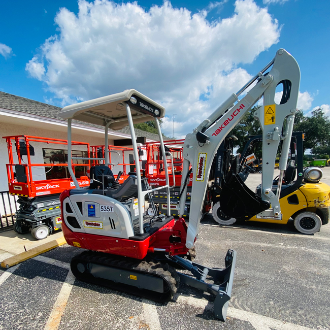 takeuchi excavators