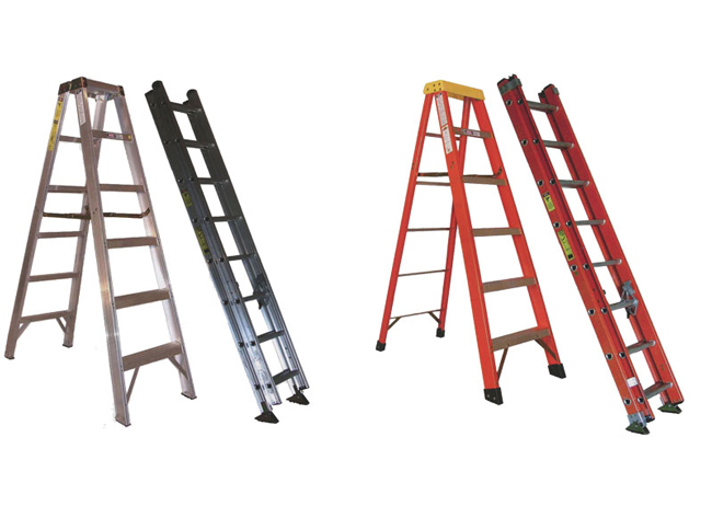 Choosing the Right Ladder: Fiberglass vs. Aluminum