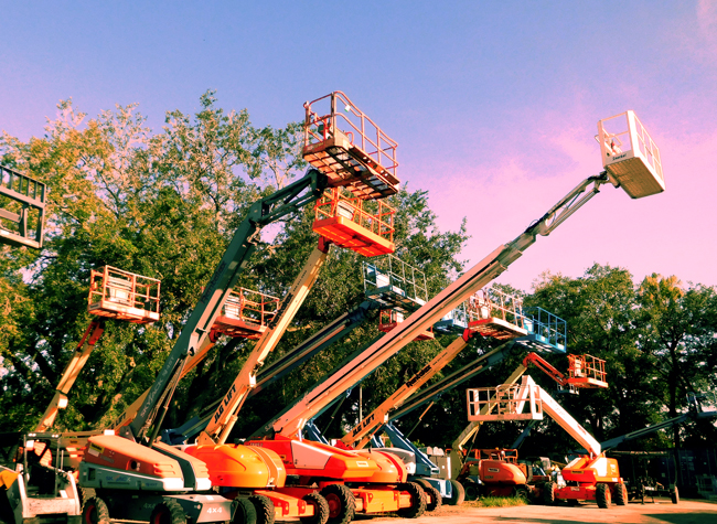 boom platforms