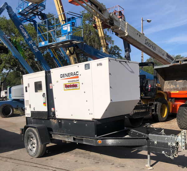 Generac Mount Trailer Generator