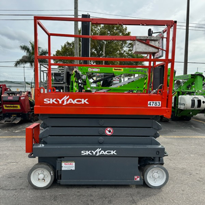2015 SKYJACK 19 FT ELECTRIC SCISSOR LIFT #06084783