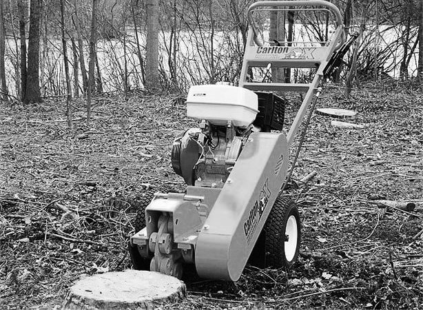 Walk Behind Stump Cutter Rentals