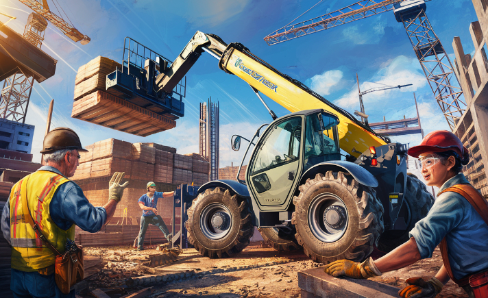 High Reach Telehandler Uses