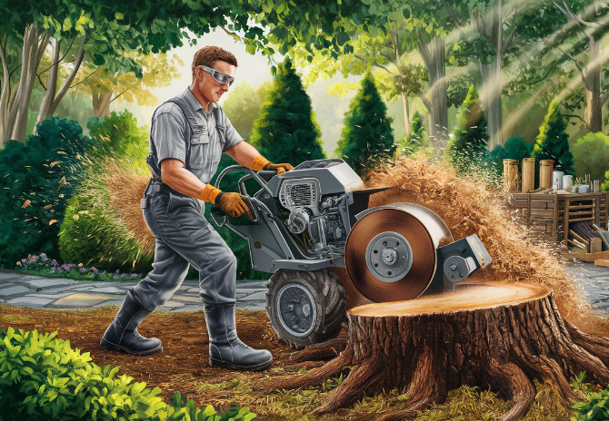 wheel stump grinders