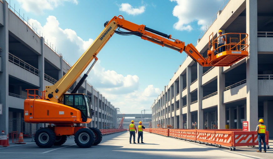 Features of Telescopic Boom Lifts
