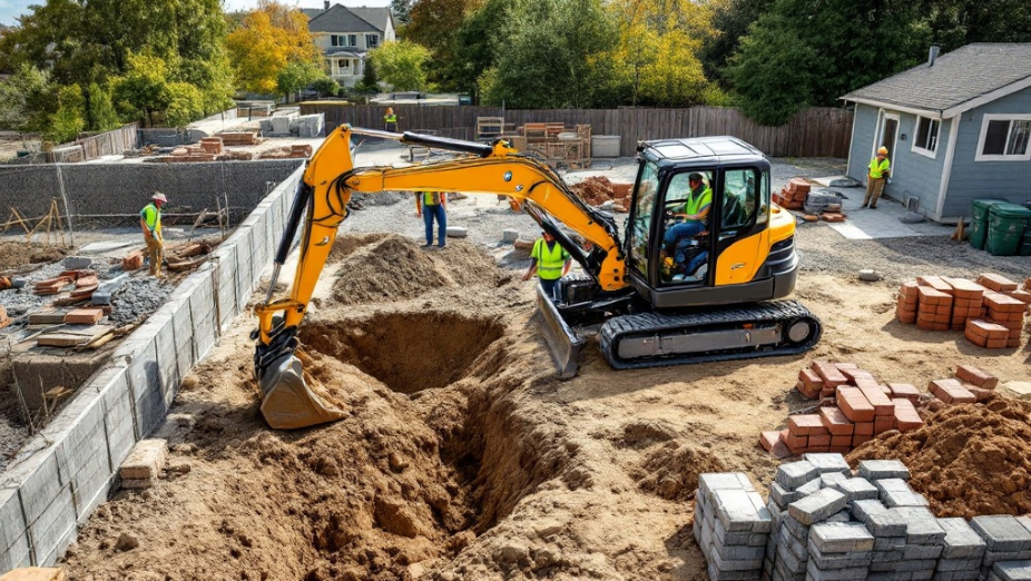 excavator rental