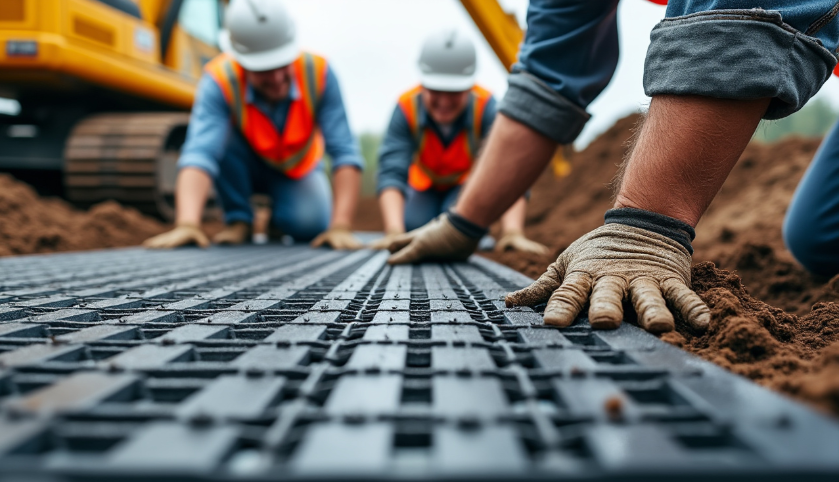Ground Protection Mats in Construction Jobs