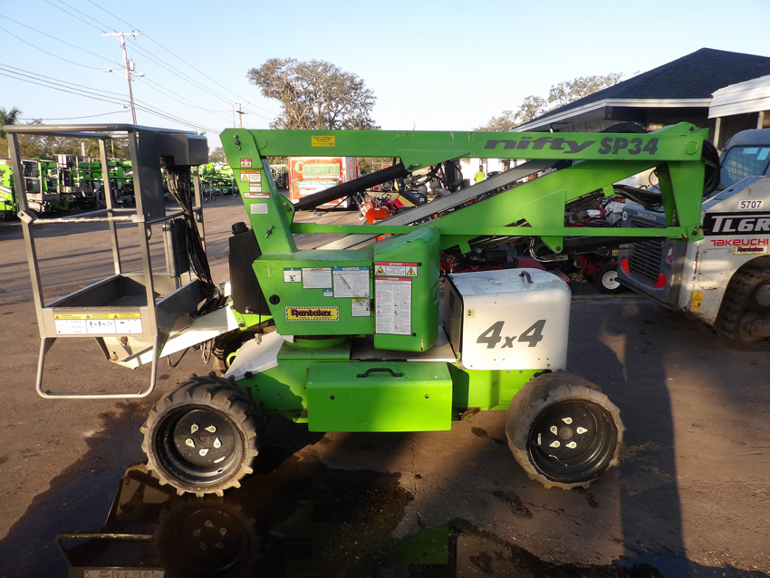 2019 Niftylift Bi-Energy SP34DE Self Propelled Boom Lift For Sale