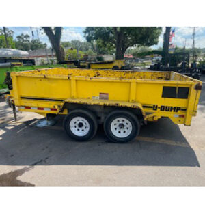 2018 U-DUMP 10K DUMP TRAILER 7K PAYLOAD #5109