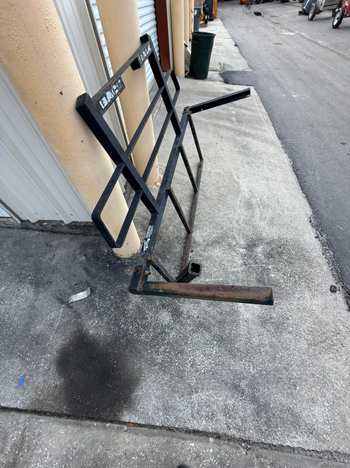 Used RealTruck Backrack Original Rack Frame