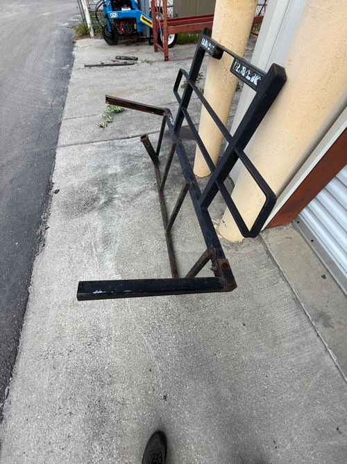 Used RealTruck Backrack Original Rack Frame