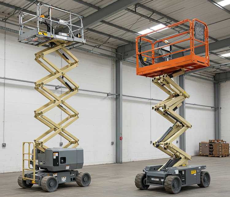 Top Differences Between One Man Lifts And Scissor Lifts
