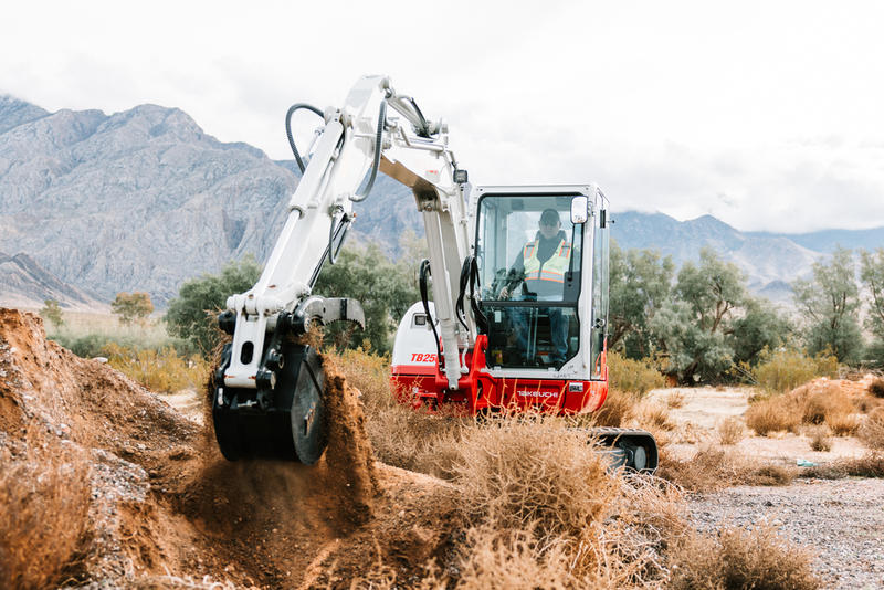 takeuchi excavators