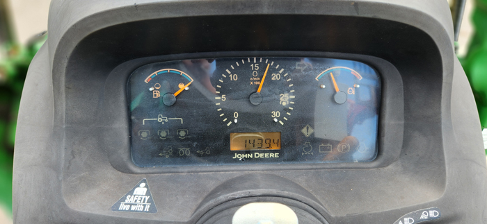 John Deere 33 HP Tractor Unit #5037 For Sale