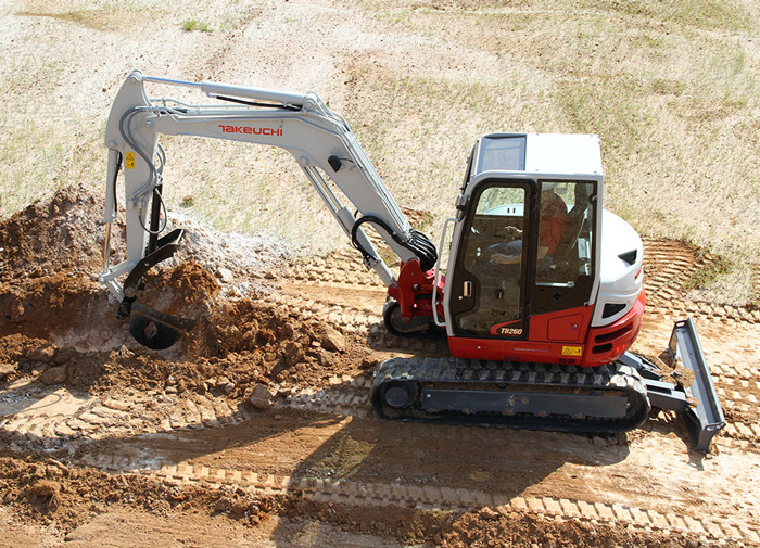 tb260 compact track excavator