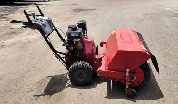 Toro Self Propelled Walk Behind Broom