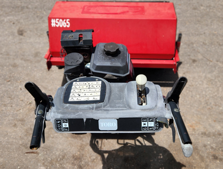 Toro Self Propelled Walk Behind Broom
