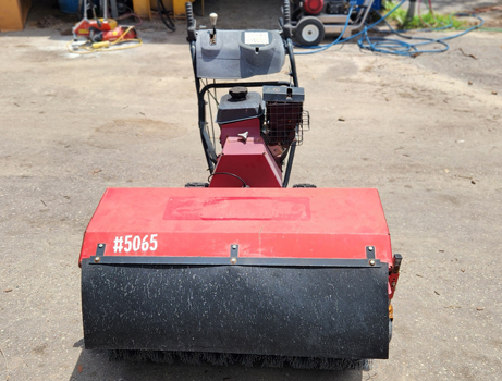 Toro Self Propelled Walk Behind Broom
