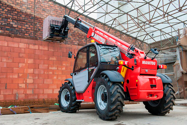 Manitou Construction Telehandler